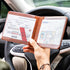 CANOPUS Car Registration and Insurance Holder, Magnetic Closure, Embossed Card Document Holder, Vehicle Glove Box Organizer, Wallet for Auto, SUV, Motorcycle, Truck, Waterproof